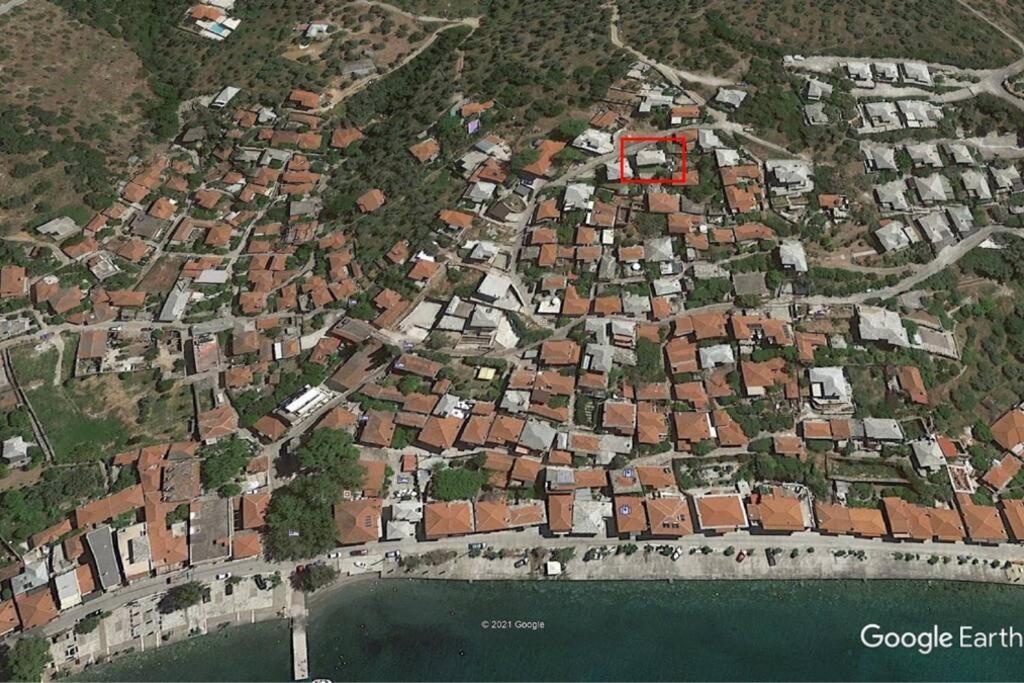 Villa Mesonisi Με Υπέροχη Θέα Στον Παγασητικό!! Áfissos Exterior foto
